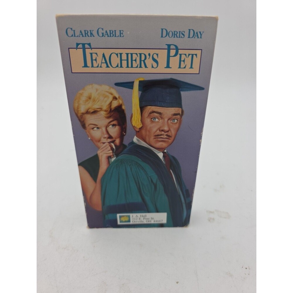 Teacher's Pet [VHS], Good VHS, Clark Gable, Doris Day, Gig Youn, George Seaton